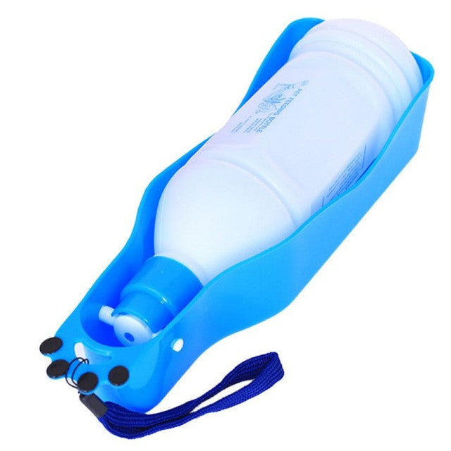 New Folding Pet Water Bottle Dispenser Dog Cat Water Bottle Drinking Feeding For Pet Travel