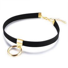 Choker Necklace Pendant Stretch Velvet Classic Gothic Tattoo Flannel Choker