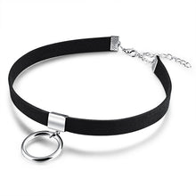 Choker Necklace Pendant Stretch Velvet Classic Gothic Tattoo Flannel Choker