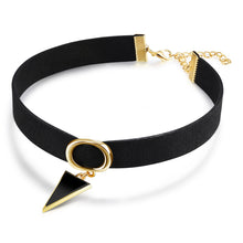 Choker Necklace Stretch Velvet Classic Gothic Tattoo Flannel Choker